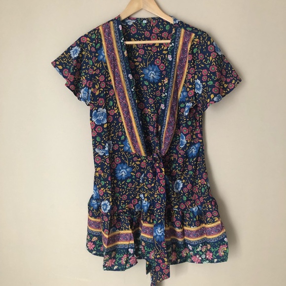 Paisley Beach Wrap Dress - Picture 6 of 8